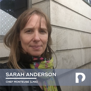 Sarah Anderson, Cheffe Monteuse