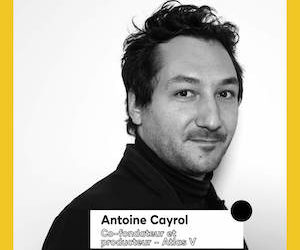 Antoine Cayrolco-fondateur et producteur chez Atlas V