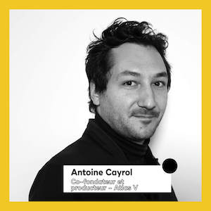 Antoine Cayrolco-fondateur et producteur chez Atlas V